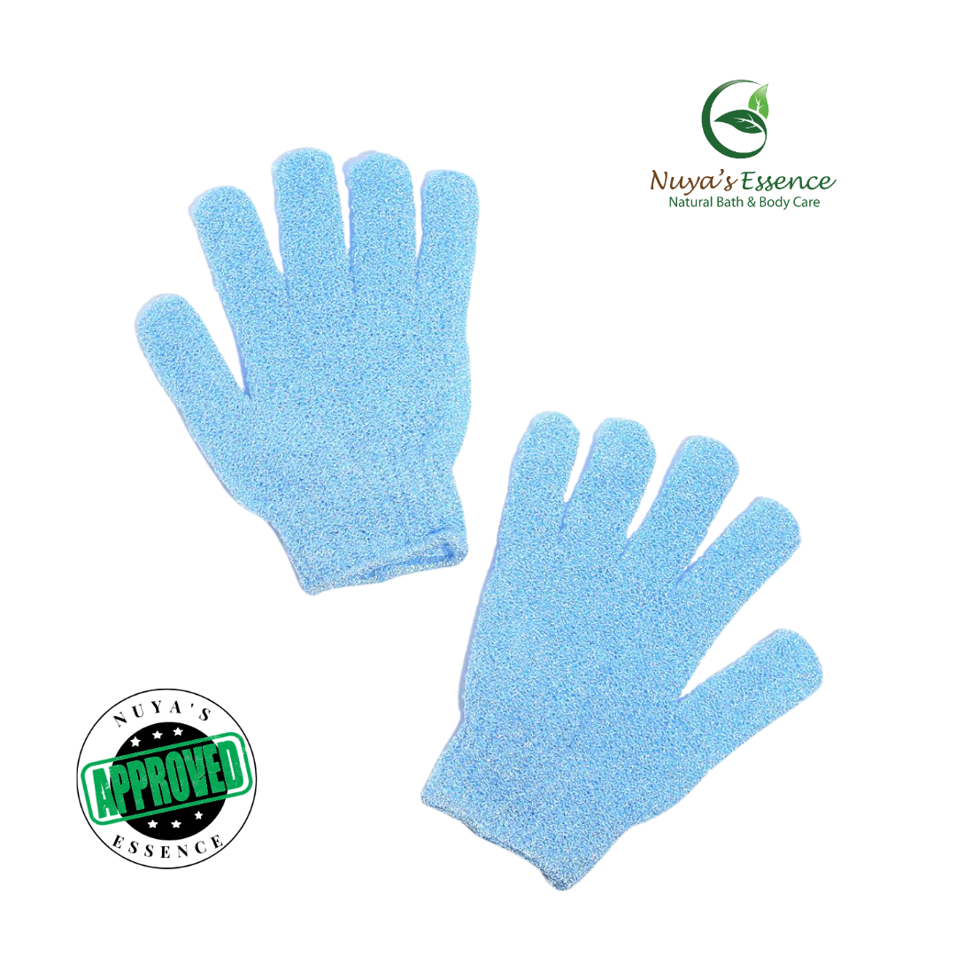 EXFOLIATING BATH GLOVES
