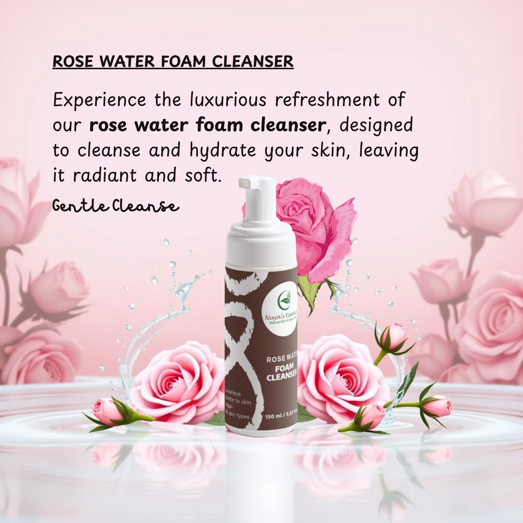 Rose Water Foam Cleanser (150 ml)