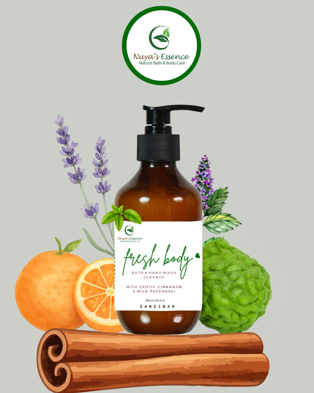 FRESH BODY - SHOWER GEL (340 ml)