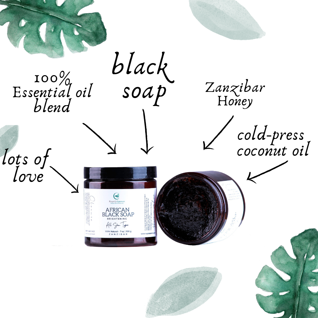 African Black Soap (All skin types)
