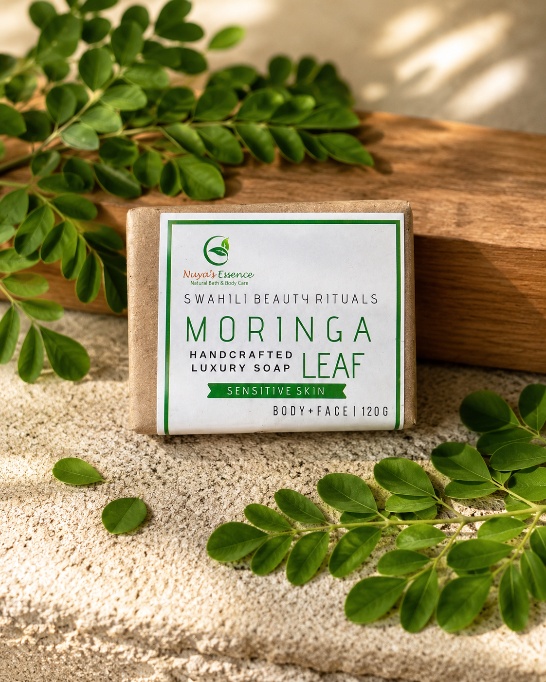 Moringa Soap  (Sensitive skin/Matured skin)