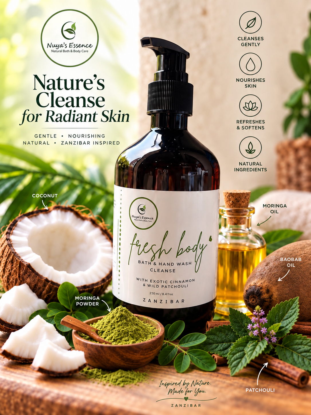 FRESH BODY - SHOWER GEL (340 ml)