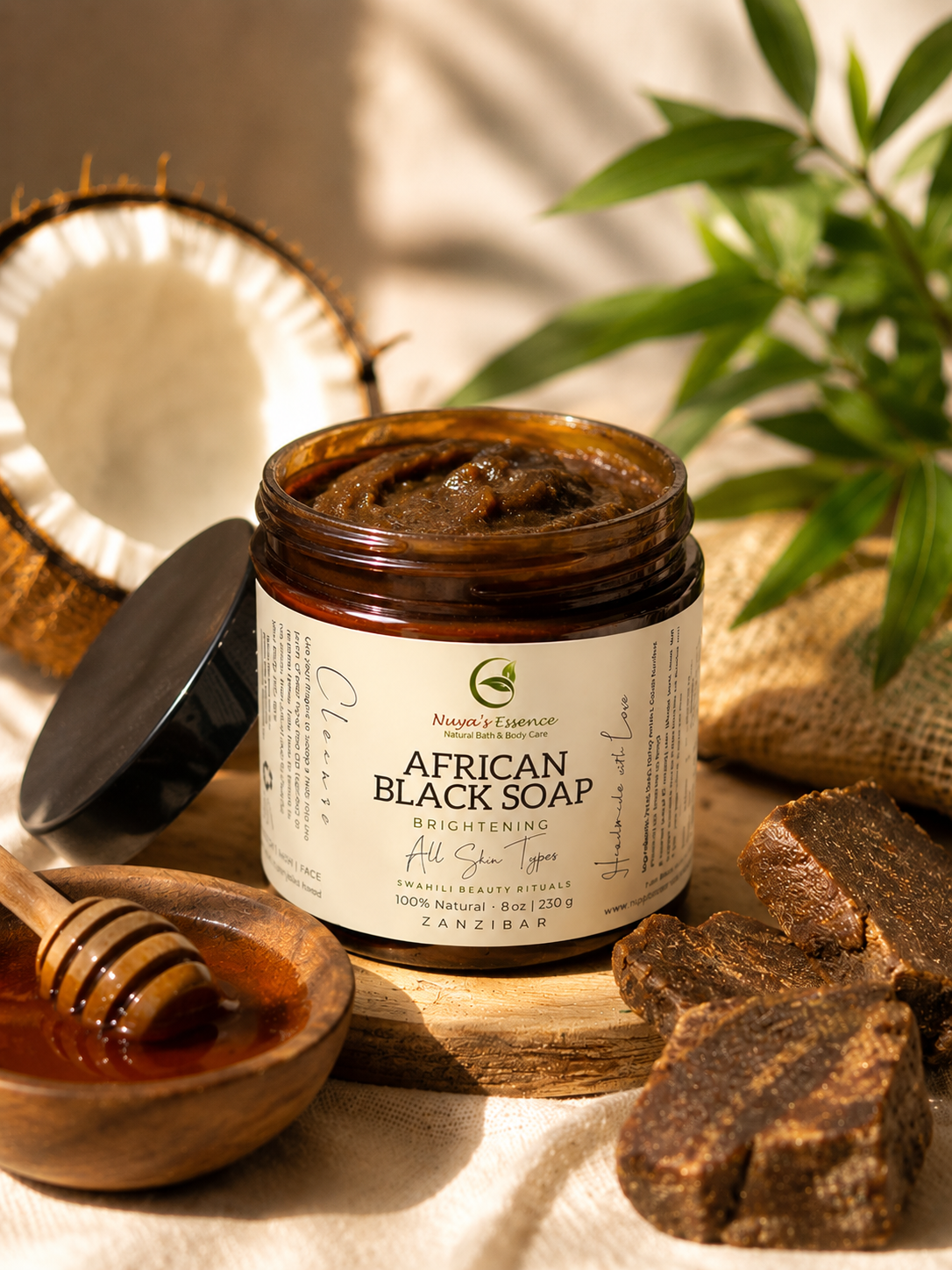 African Black Soap (All skin types)