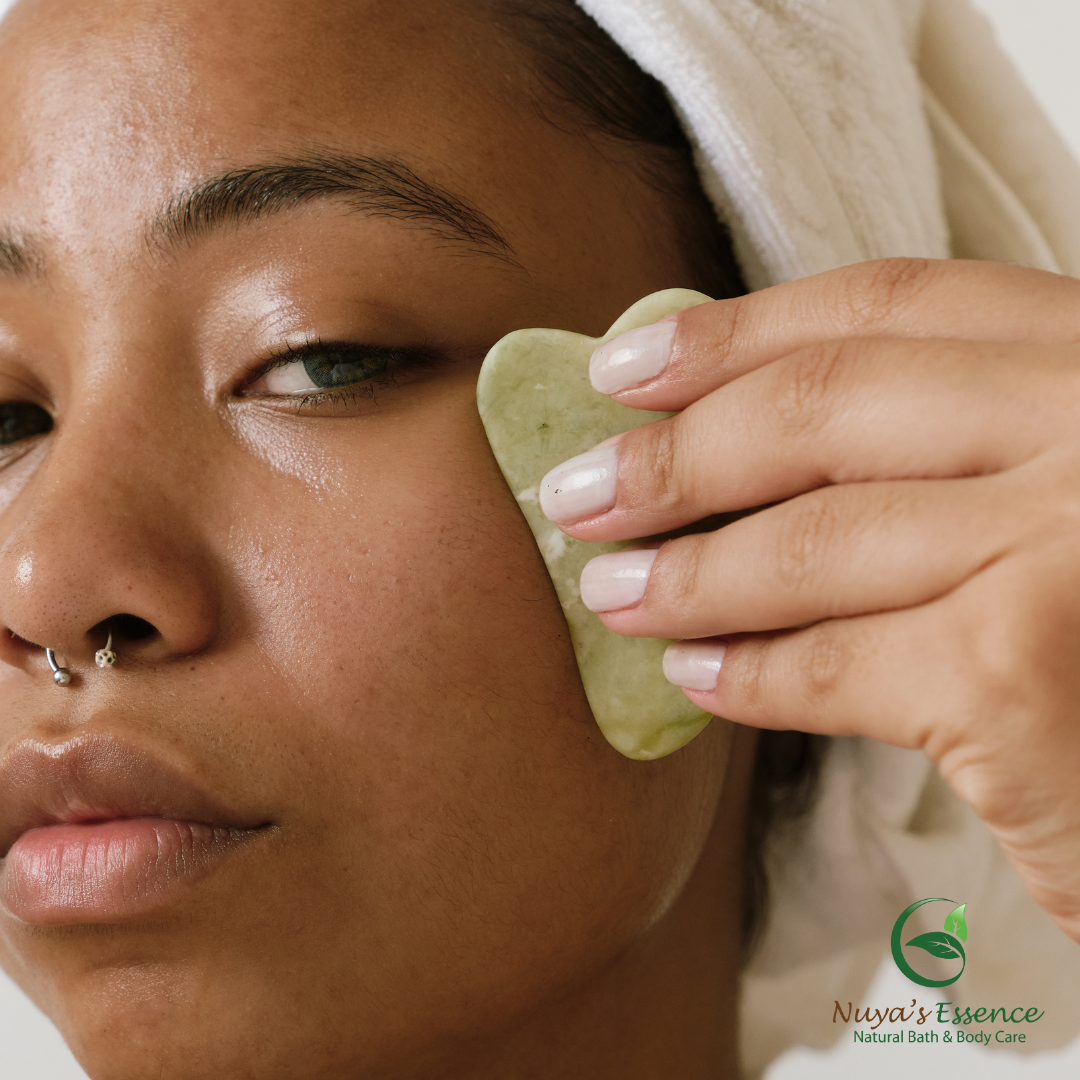 A+ JADE STONE GUA SHA TOOL